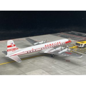 Hawaiian Airlines 夏威夷航空 Douglas DC-6 N6260C  GJHAL986 Geminijets 1:400