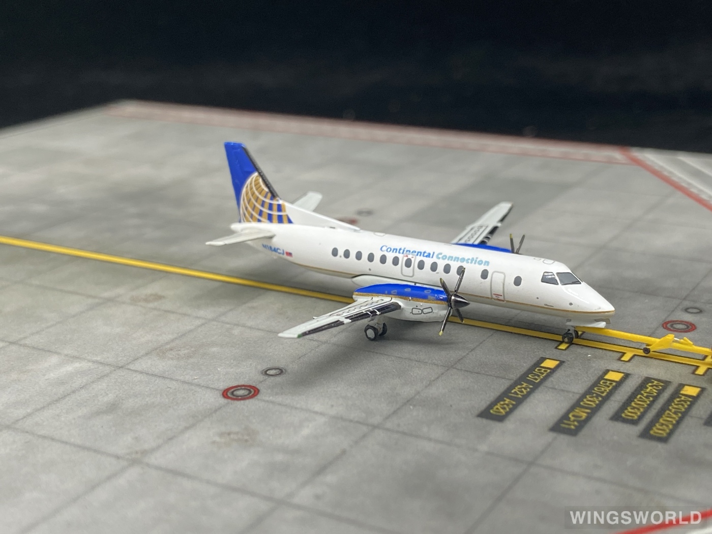 Geminijets 1:400 GJCOA1073 Continental Airlines 美国大陆航空 Saab 340 N184CJ