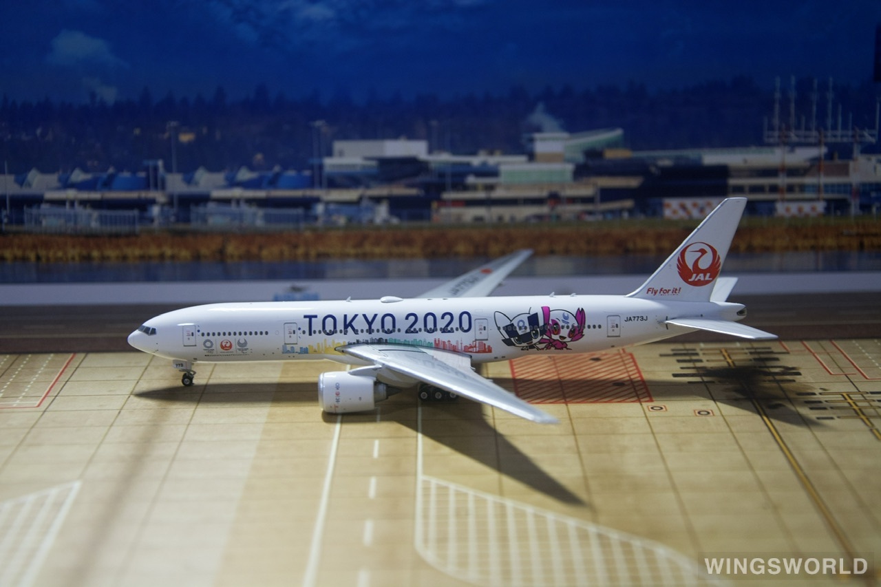 Phoenix 1:400 PH04275 Japan Airlines 日本航空 Boeing 777-200 JA773J