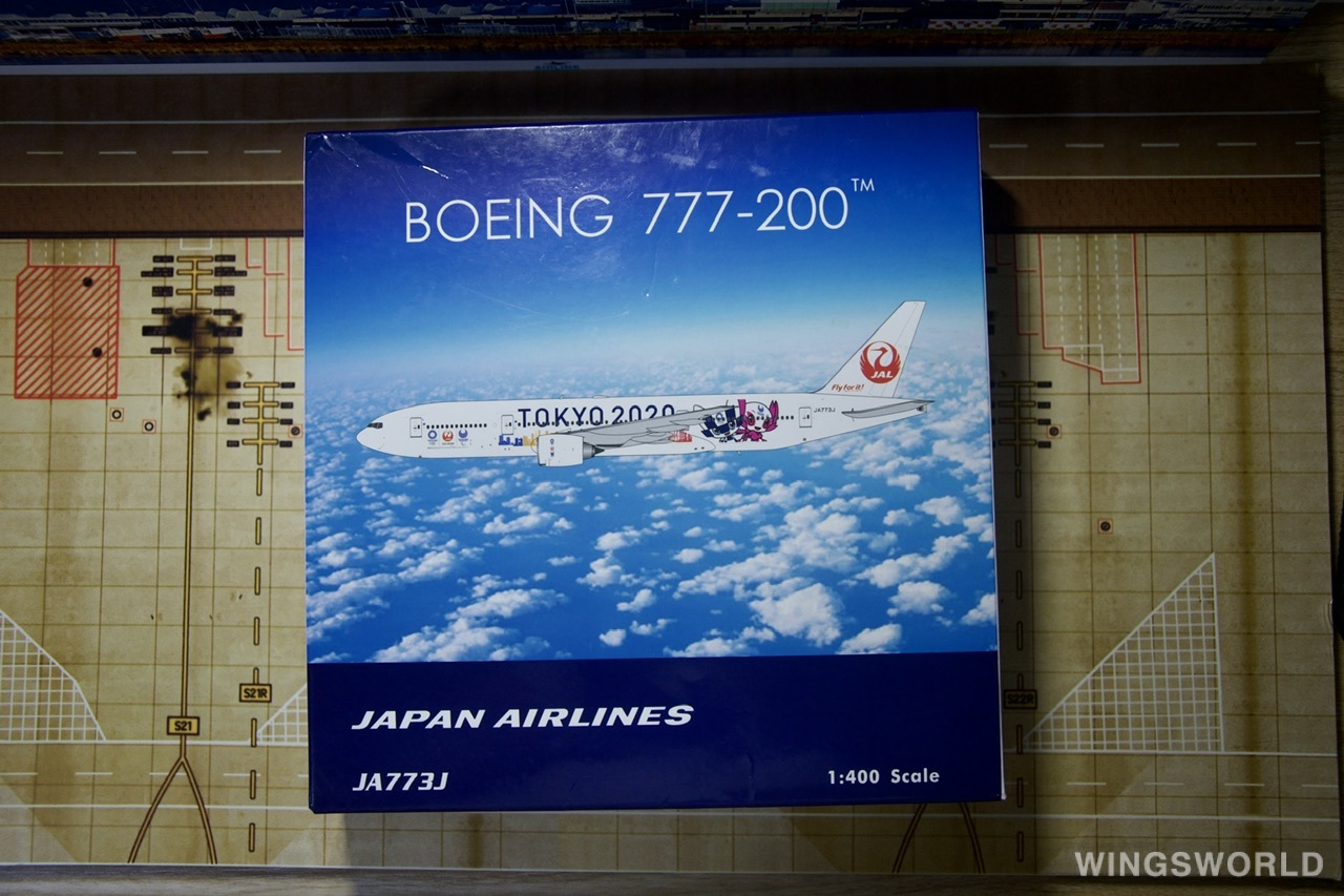 Phoenix 1:400 PH04275 Japan Airlines 日本航空 Boeing 777-200 JA773J