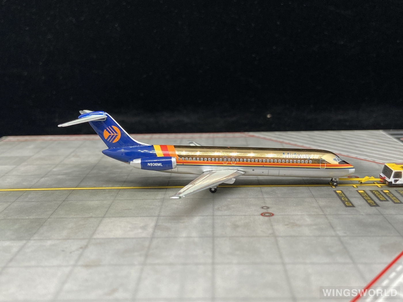 JetX 1400 McDonnell Douglas DC9 Midway Airlines 中途航空 NM168 N963ML 的