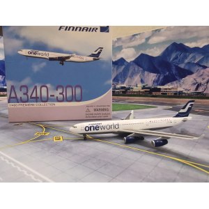 Finnair 芬兰航空 Airbus A340-300 OH-LQE one world 寰宇一家 56102 Dragon Models 1:400