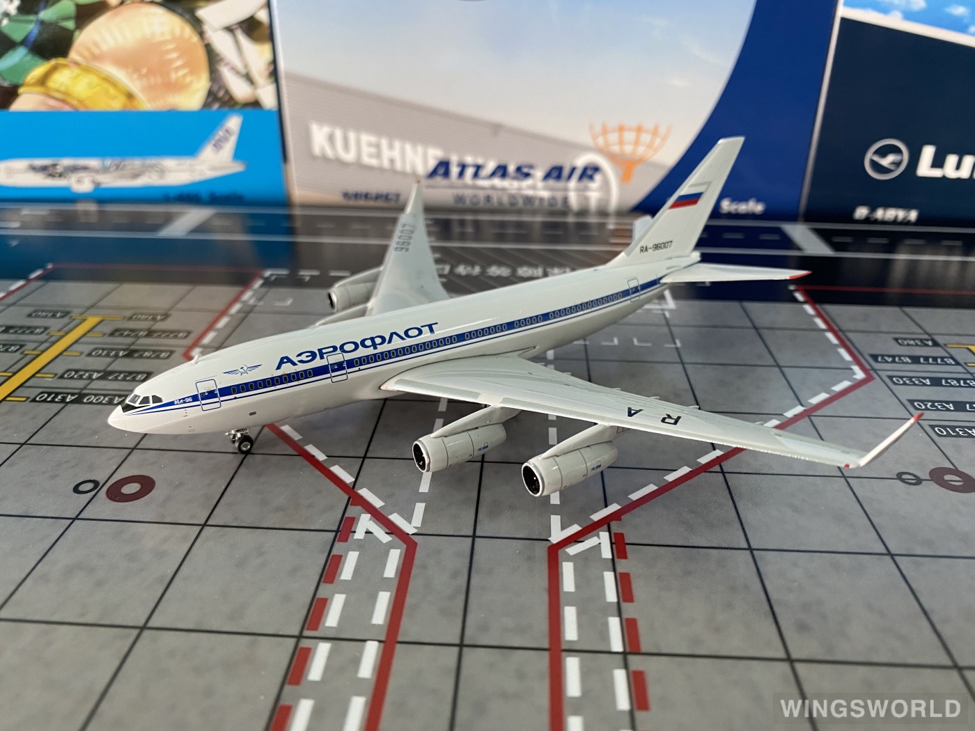 Phoenix 1:400 PH11781 Aeroflot 俄罗斯航空 Ilyushin Il-96 RA-96007