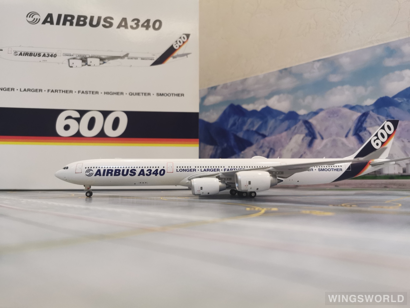 航空機・ヘリコプター JC Wings 1:200 AIRBUS A340-600 F-WWCA Super Rare)1:200 JC Wings* Airbus House Color A340-600 F