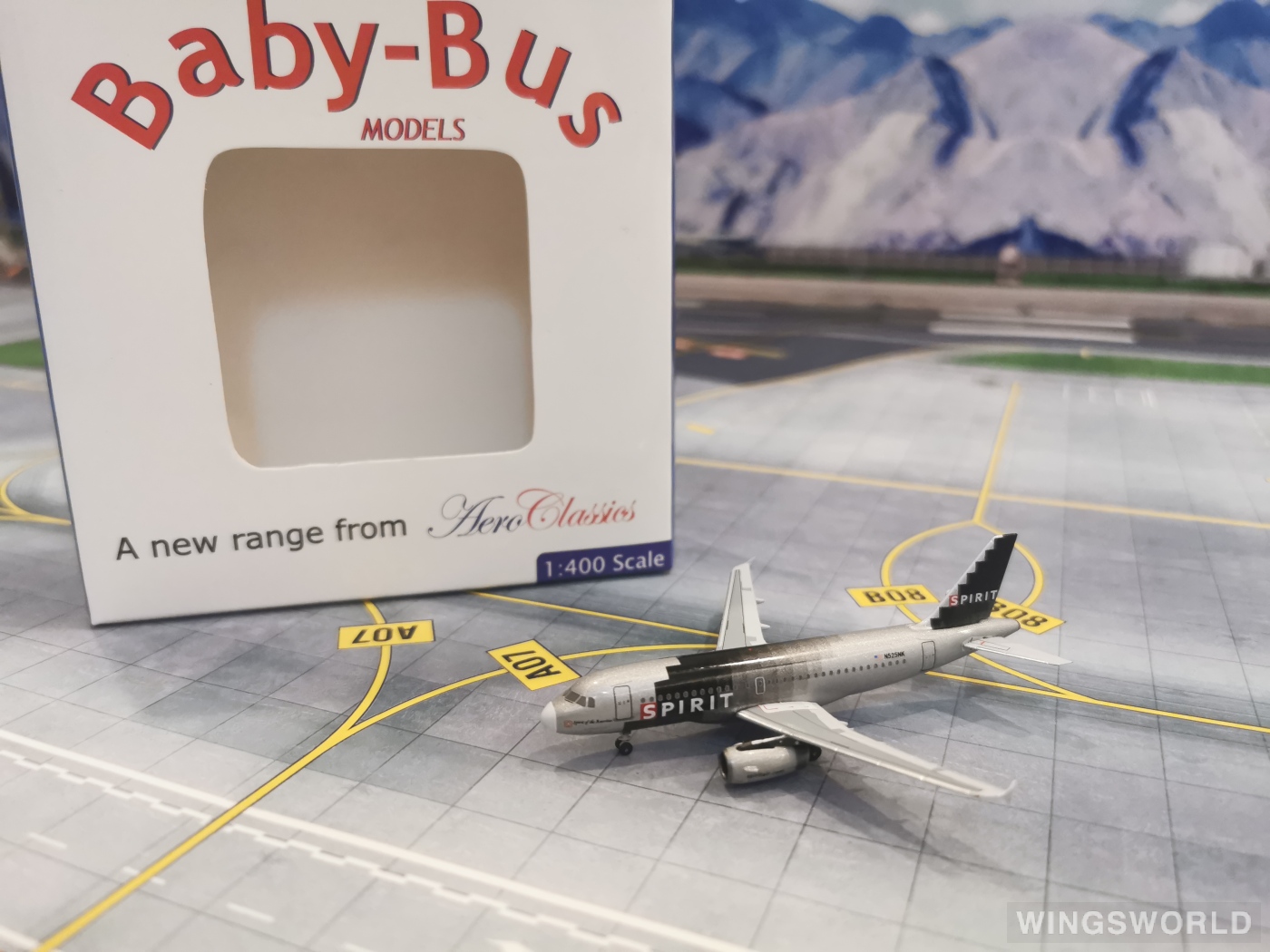 AeroClassics 1:400 AC419663 Spirit Airlines 精神航空 Airbus A319 N525NK