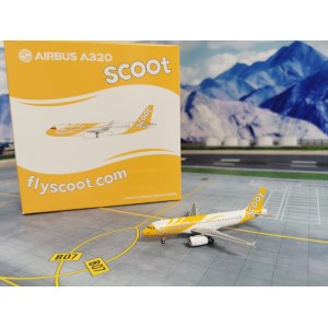 Scoot 酷航 Airbus A320 9V-TAZ  XX4723 JC Wings 1:400