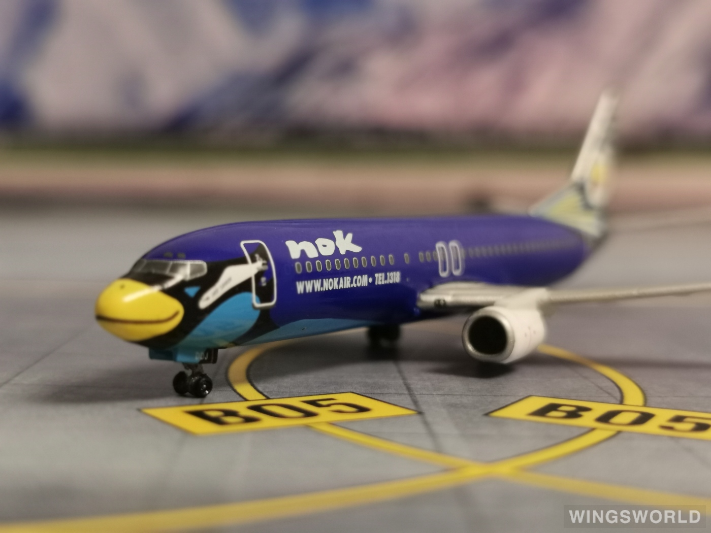 Phoenix 1:400 PH10160 Nok Air 皇雀航空 Boeing 737-400 HS-DDJ