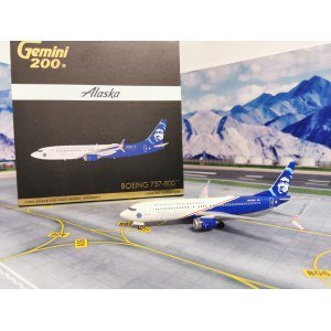 Alaska Airlines 阿拉斯加航空 Boeing 737-800 N570AS  Honoring Those Who Serve G2ASA1138 Geminijets 1:200