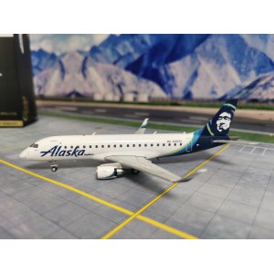 Alaska Airlines 阿拉斯加航空 Embraer ERJ-170 N186SY  G2ASA1041 Geminijets 1:200