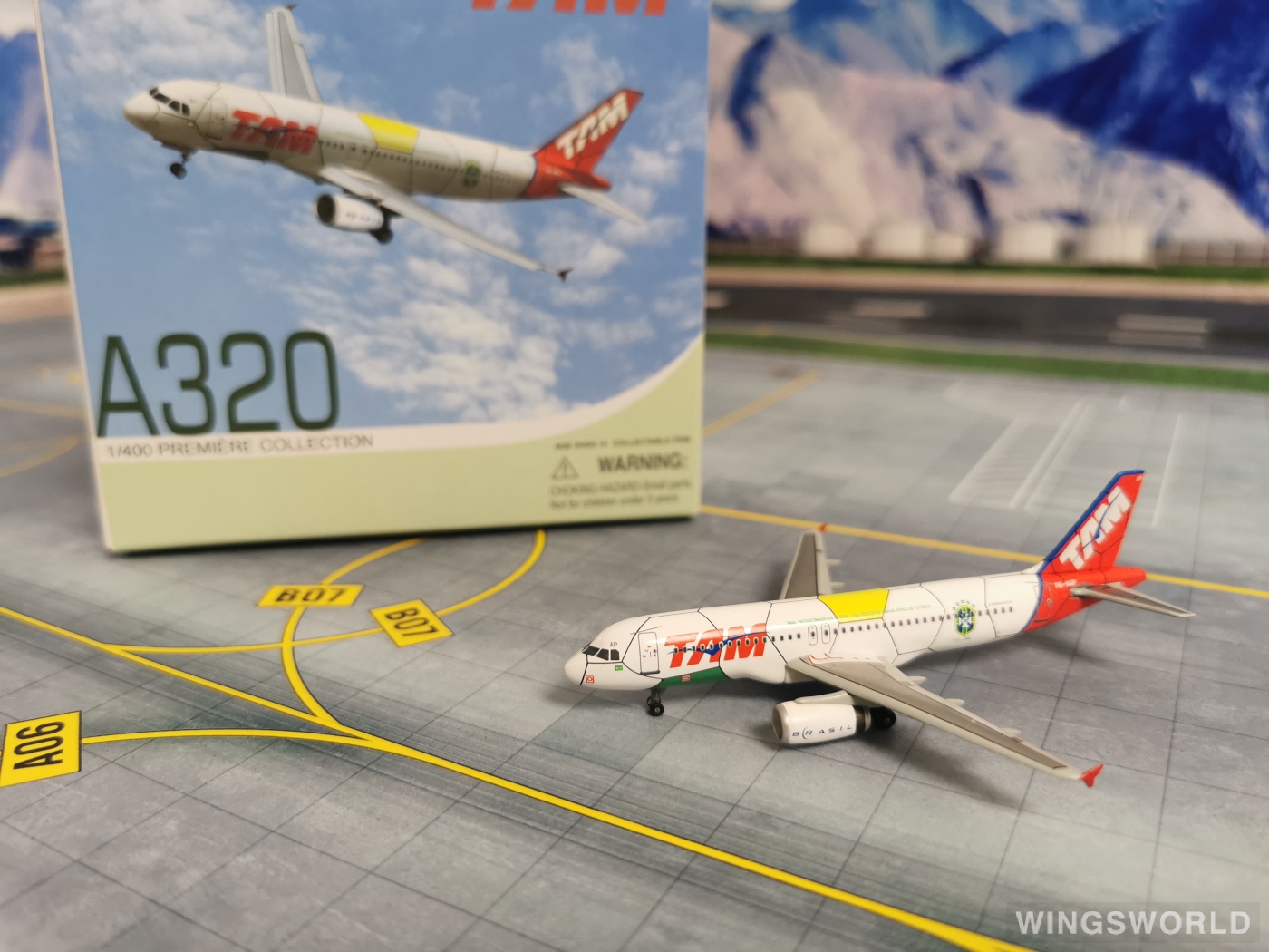 Dragon Models 1:400 56323 TAM Airlines 巴西天马航空 Airbus A320 PR-MAP