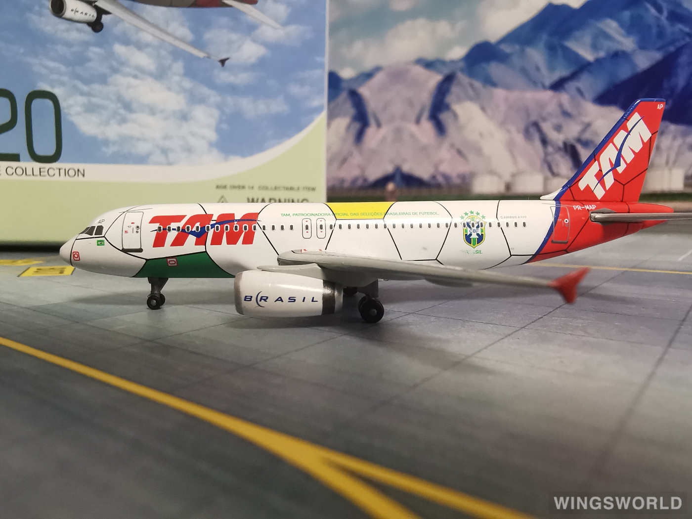 Dragon Models 1:400 56323 TAM Airlines 巴西天马航空 Airbus A320 PR-MAP