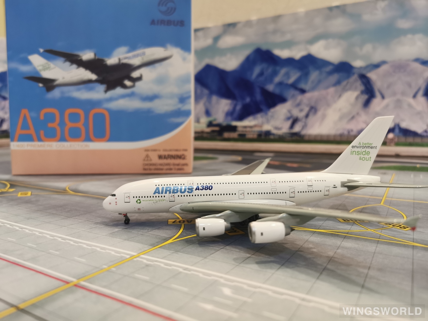 Dragon Models 1:400 56055 Airbus 空中客车 Airbus A380-800 F-WWDD
