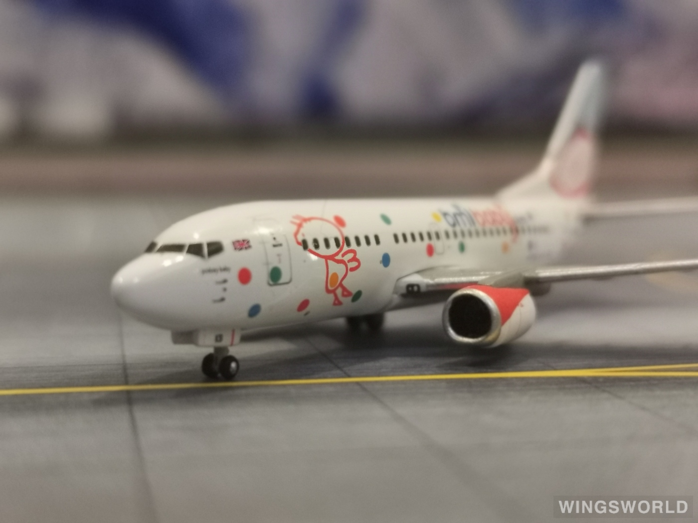 Geminijets 1:400 GJBMI981 BMI 英伦航空 Boeing 737-500 G-BVKB