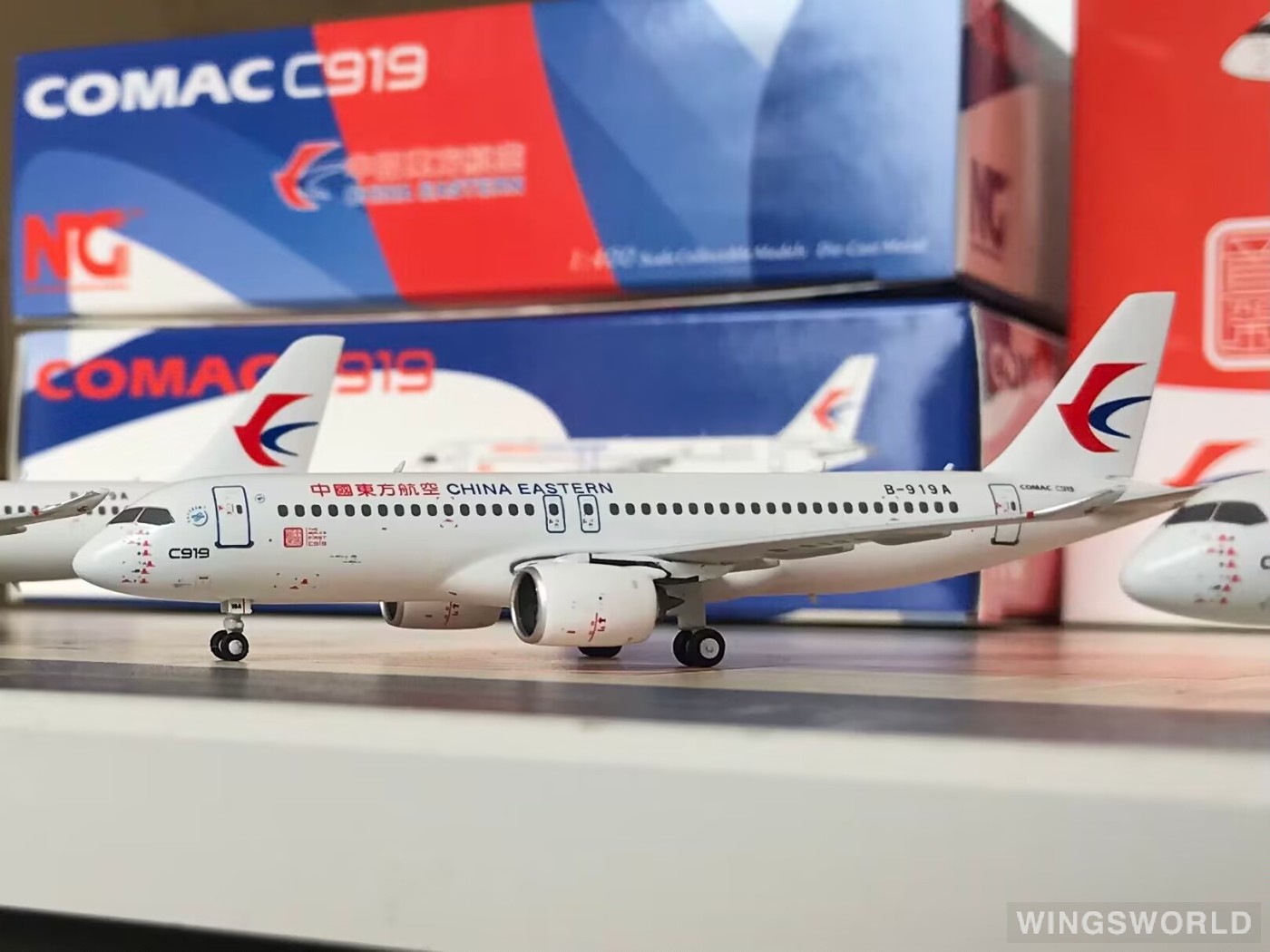 NGmodels 1:400 NG19016 China Eastern 中国东方航空 Comac C919 B-919A