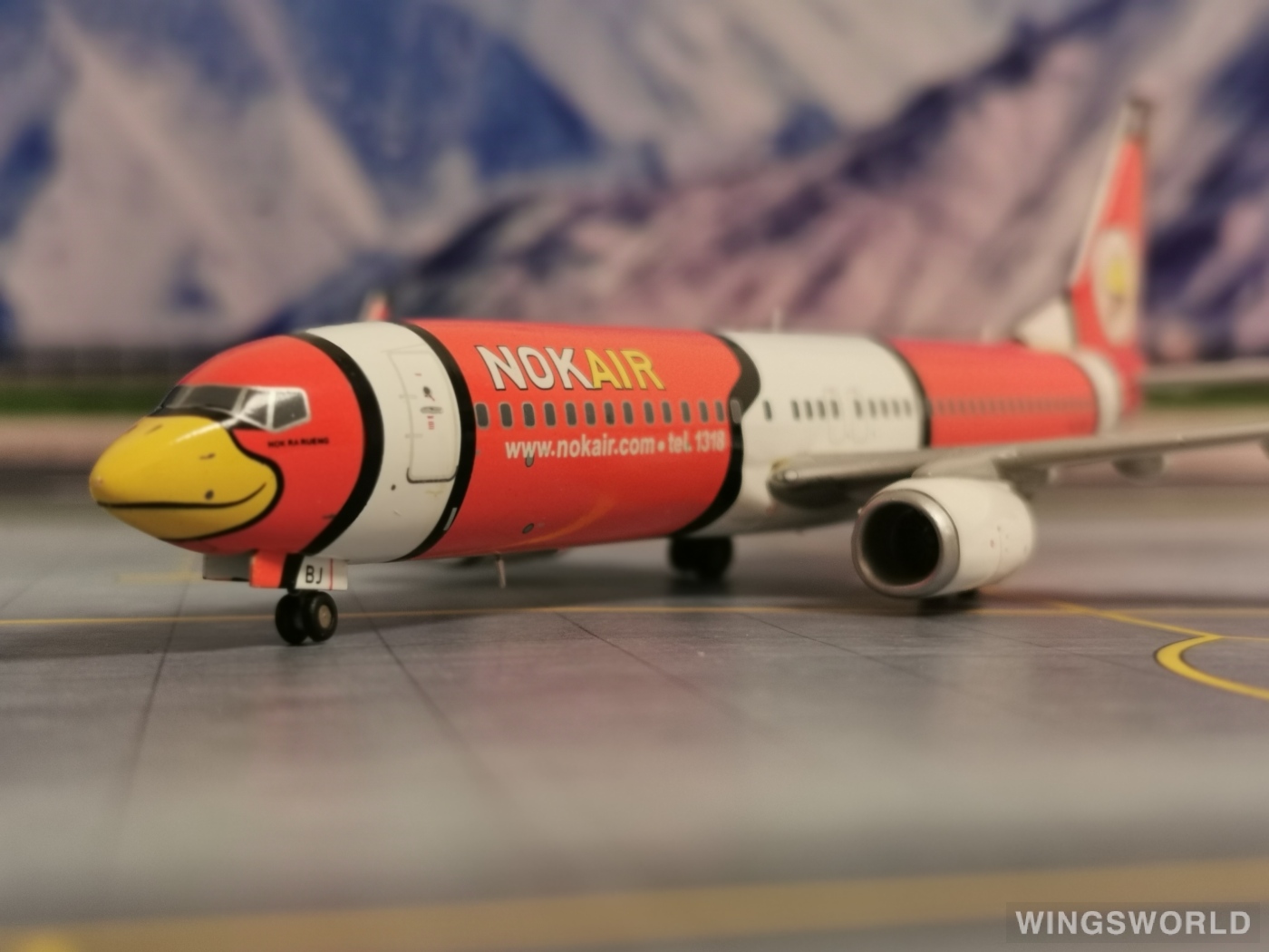 JC Wings 1:200 XX2690 Nok Air 皇雀航空 Boeing 737-800 HS-DBJ
