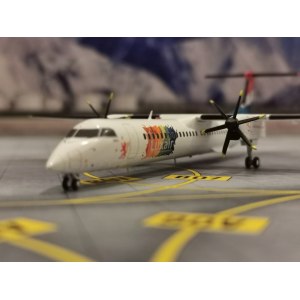 Luxair 卢森堡航空 Bombardier Dash 8-400 LX-LQC  XX20166 JC Wings 1:200