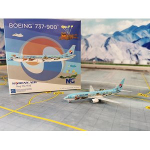 Korean Air 大韩航空 Boeing 737-900 HL7706  NG79018 NGmodels 1:400
