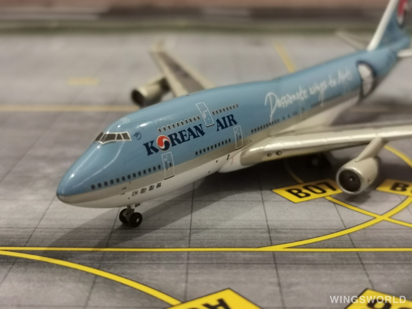 Jet-X 1:400 JX470 Korean Air 大韩航空 Boeing 747-400 HL7402
