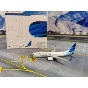 Garuda Indonesia 印度尼西亚鹰航 Boeing 737-800 PK-GFQ  LH4209 JC Wings 1:400