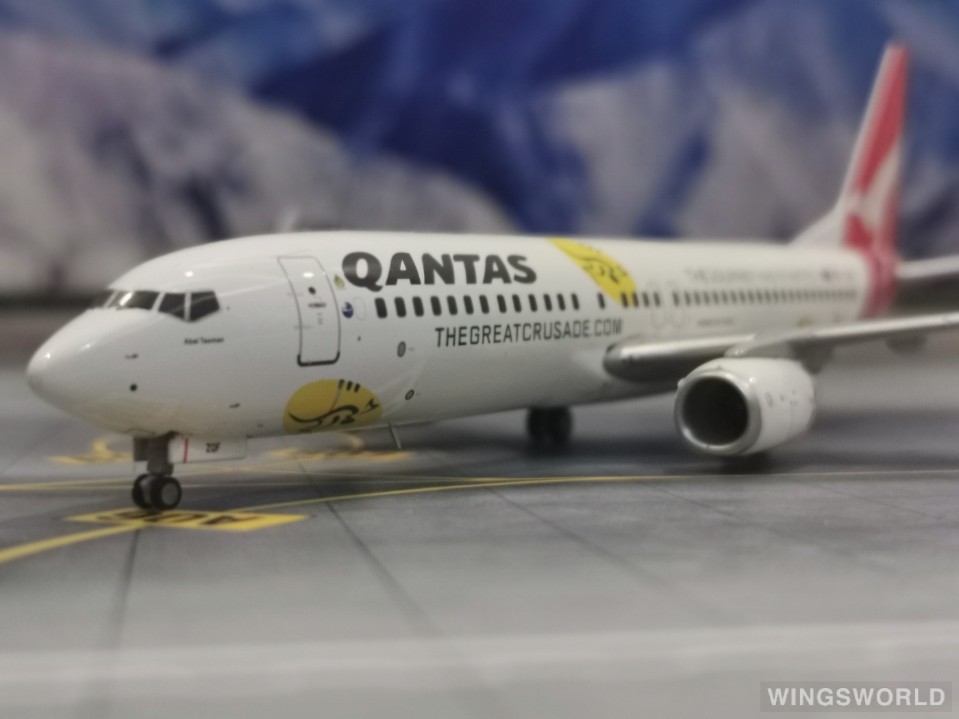 JC Wings 1:200 XX2505 Qantas 澳洲航空 Boeing 737-800 ZK-ZQF