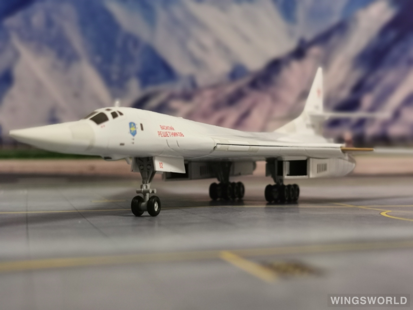 Herpa 1:200 Tupolev TU-160 Russian Air Force 俄罗斯空军 572118 RF-94102 的照片 ...