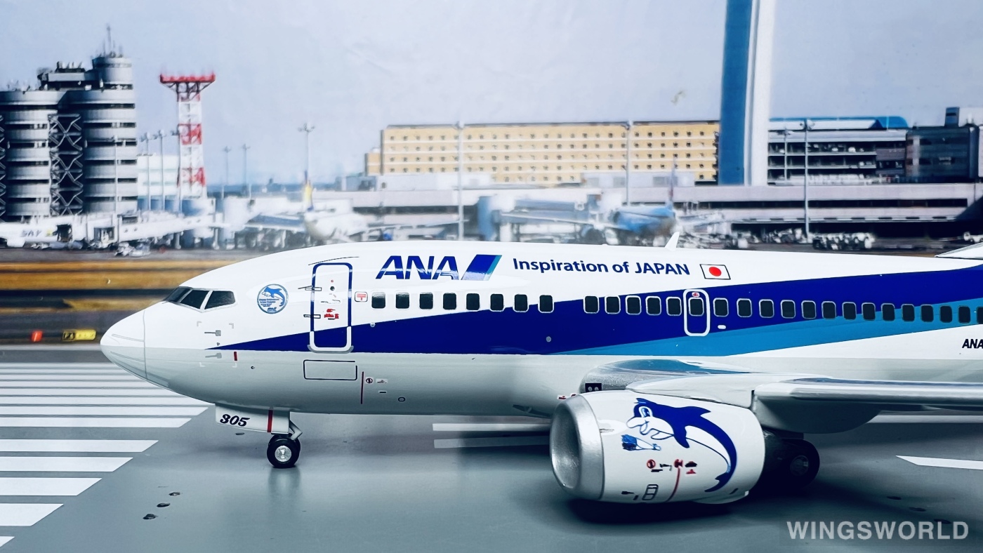 航空機・ヘリコプター ANA B737-500 1/200 JA306K NH20176 NH20176 全日空商事特注品 ANA B737-500 JA306K ラストフライト