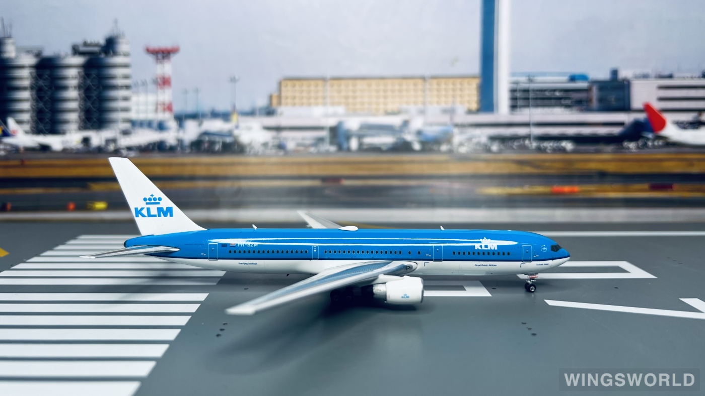 Phoenix 1:400 PH11780 KLM 荷兰皇家航空 Boeing 767-300ER PH-BZM