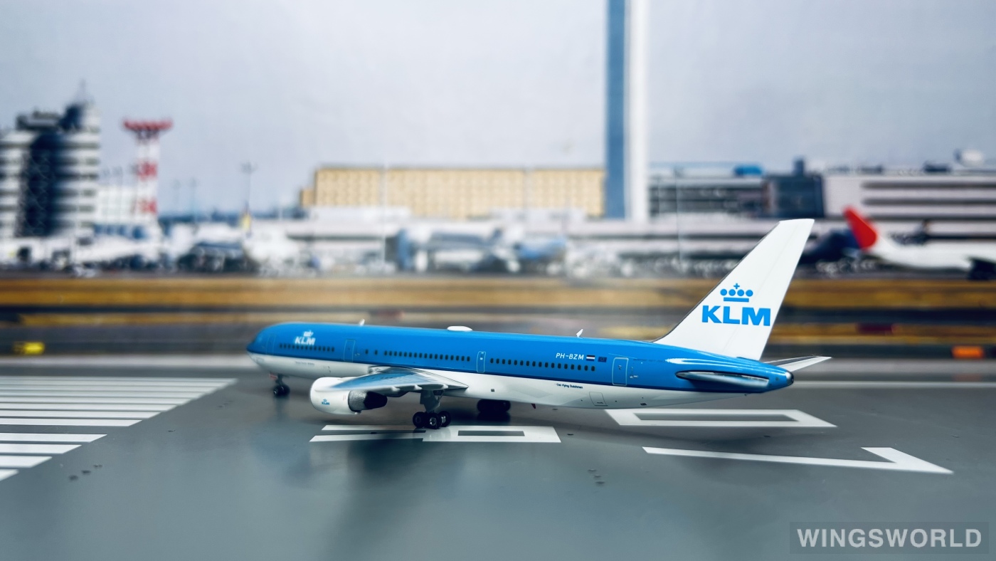 Phoenix 1:400 PH11780 KLM 荷兰皇家航空 Boeing 767-300ER PH-BZM