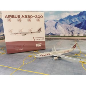 Qatar 卡塔尔航空 Airbus A330-300 A7-AEF  NG62045 NGmodels 1:400