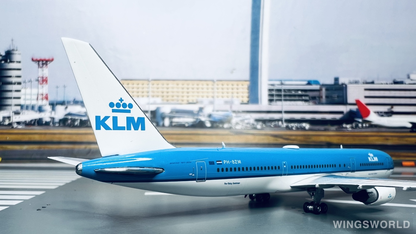 Phoenix 1:400 PH11780 KLM 荷兰皇家航空 Boeing 767-300ER PH-BZM