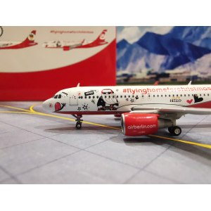 Air Berlin 柏林航空 Airbus A320 D-ABNM  LH4099 JC Wings 1:400