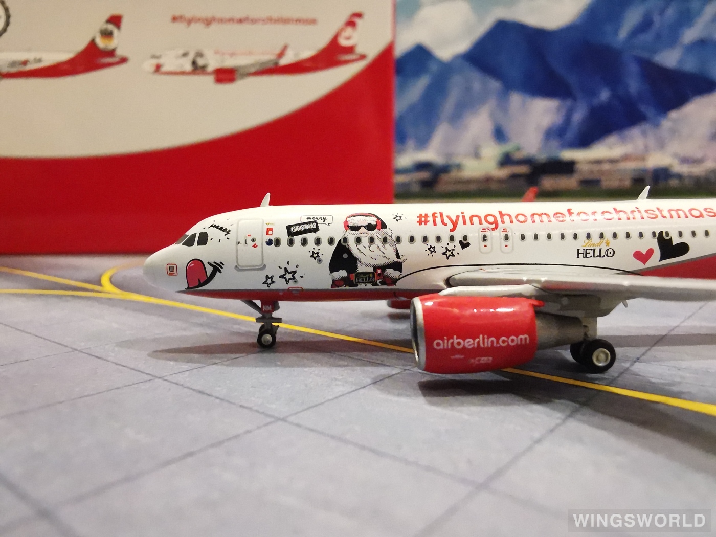 JC Wings 1:400 LH4099 Air Berlin 柏林航空 Airbus A320 D-ABNM