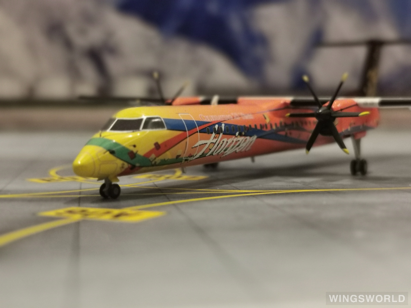 JetX 1200 Bombardier Dash 8400 Horizon Air 地平线航空 RSM420 N425QX 的照片