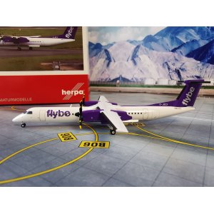 Flybe 弗莱比航空 Bombardier Dash 8-400 G-JECX  572248 Herpa 1:200