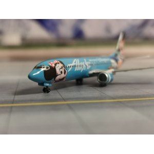 Alaska Airlines 阿拉斯加航空 Boeing 737-400 N784AS  GJASA445 Geminijets 1:400