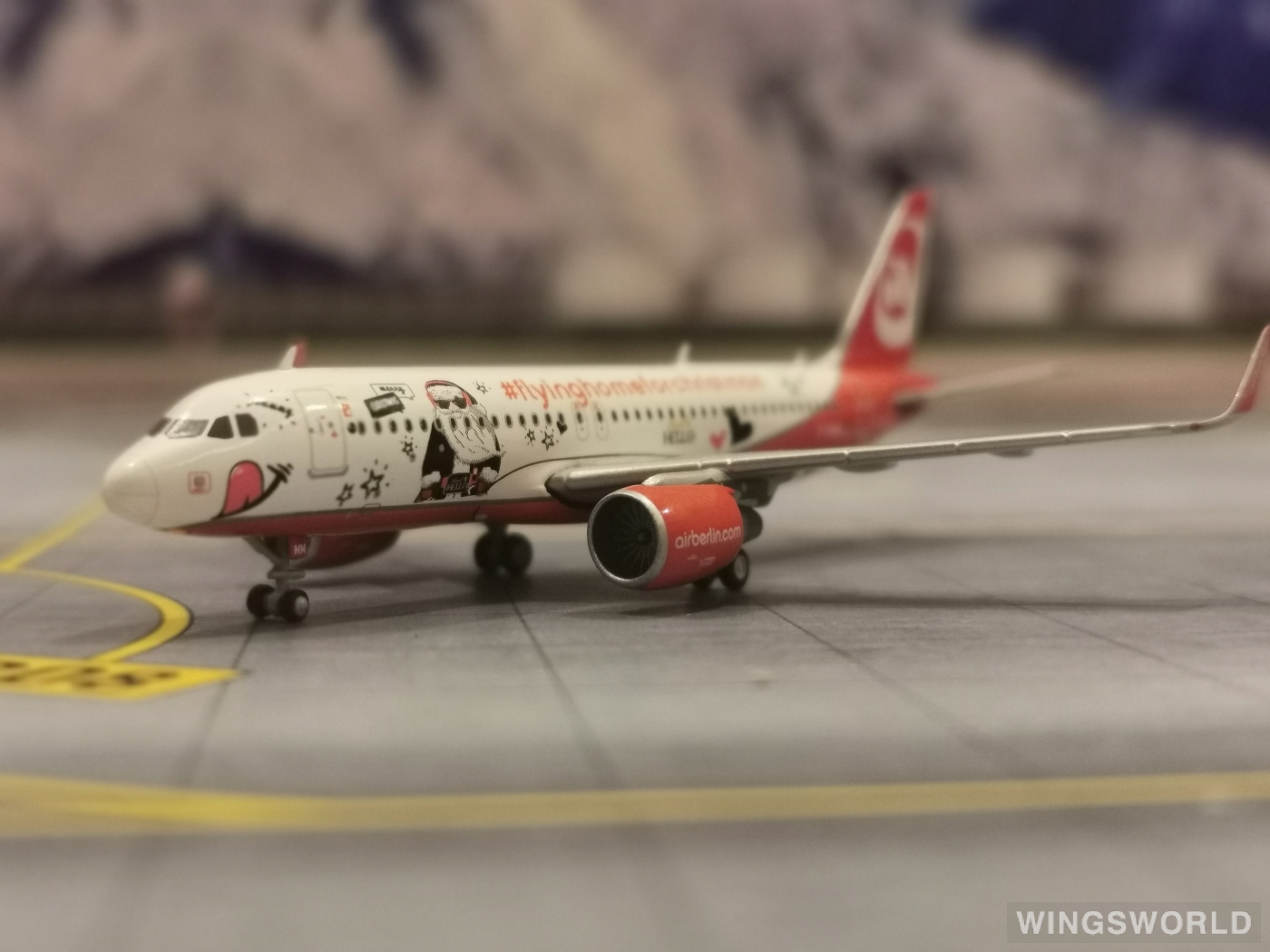 JC Wings 1:400 LH4099 Air Berlin 柏林航空 Airbus A320 D-ABNM