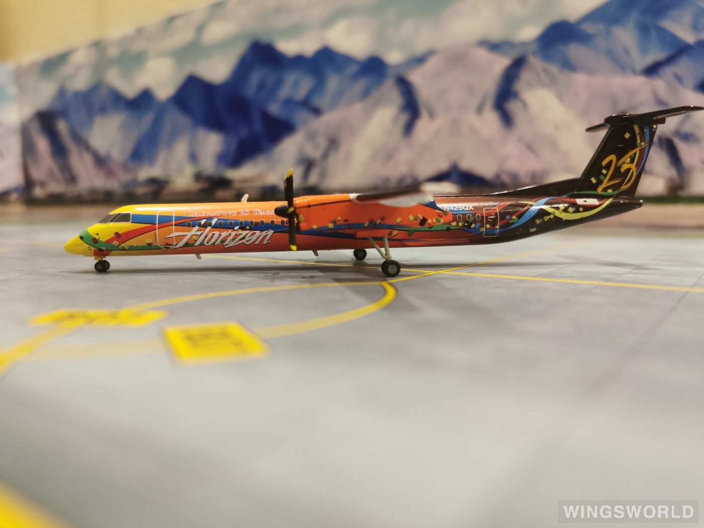 Jet-X 1:200 RSM420 Horizon Air 地平线航空 Bombardier Dash 8-400 N425QX
