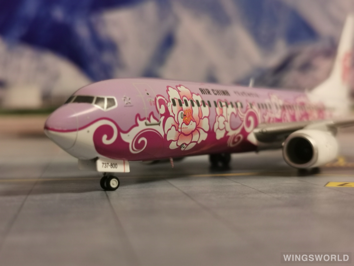 JC Wings 1:200 LH2360 Air China 中国国际航空 Boeing 737-800 B-5177