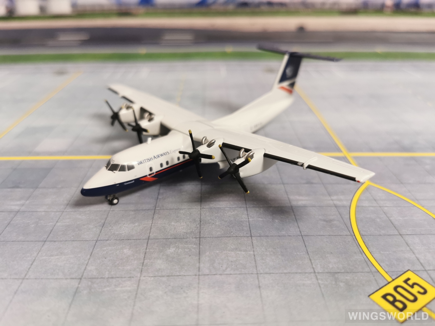 Herpa 1:200 558112 British Airways 英国航空 de Havilland Canada Dash 7 G-BRYD
