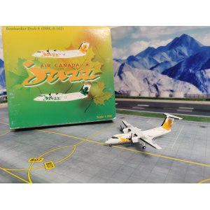 Jazz Bombardier Dash 8-100 C-FGQK  XX2581 JC Wings 1:200