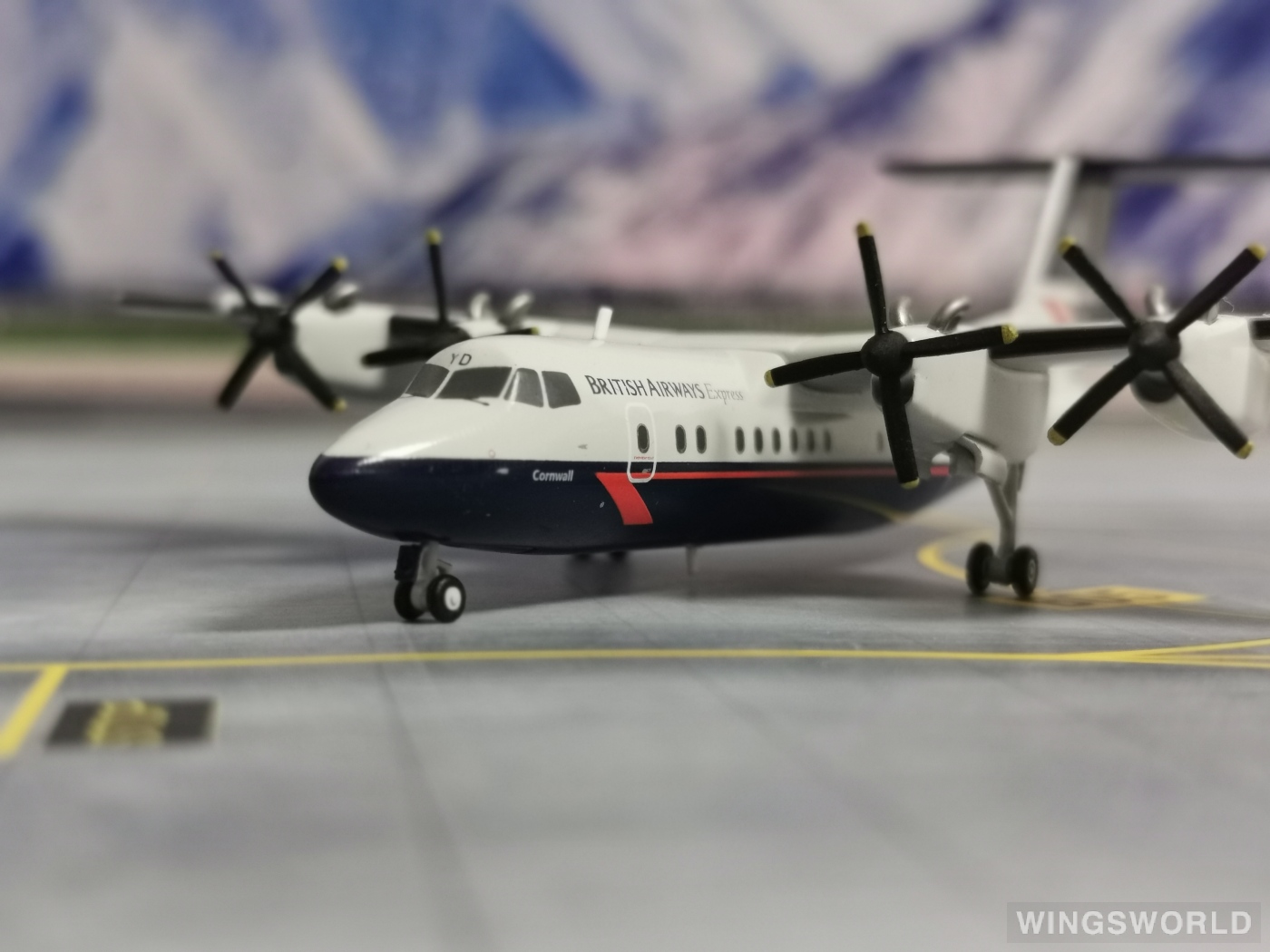 Herpa 1:200 558112 British Airways 英国航空 de Havilland Canada Dash 7 G-BRYD