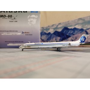 Alaska Airlines 阿拉斯加航空 McDonnell Douglas MD-83 N930AS  VL002A JC Wings 1:200