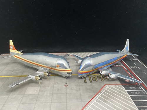 Airbus 空中客车 Boeing 377 F-BTGV 超级古比鱼 XX4931 JC Wings 1:400
