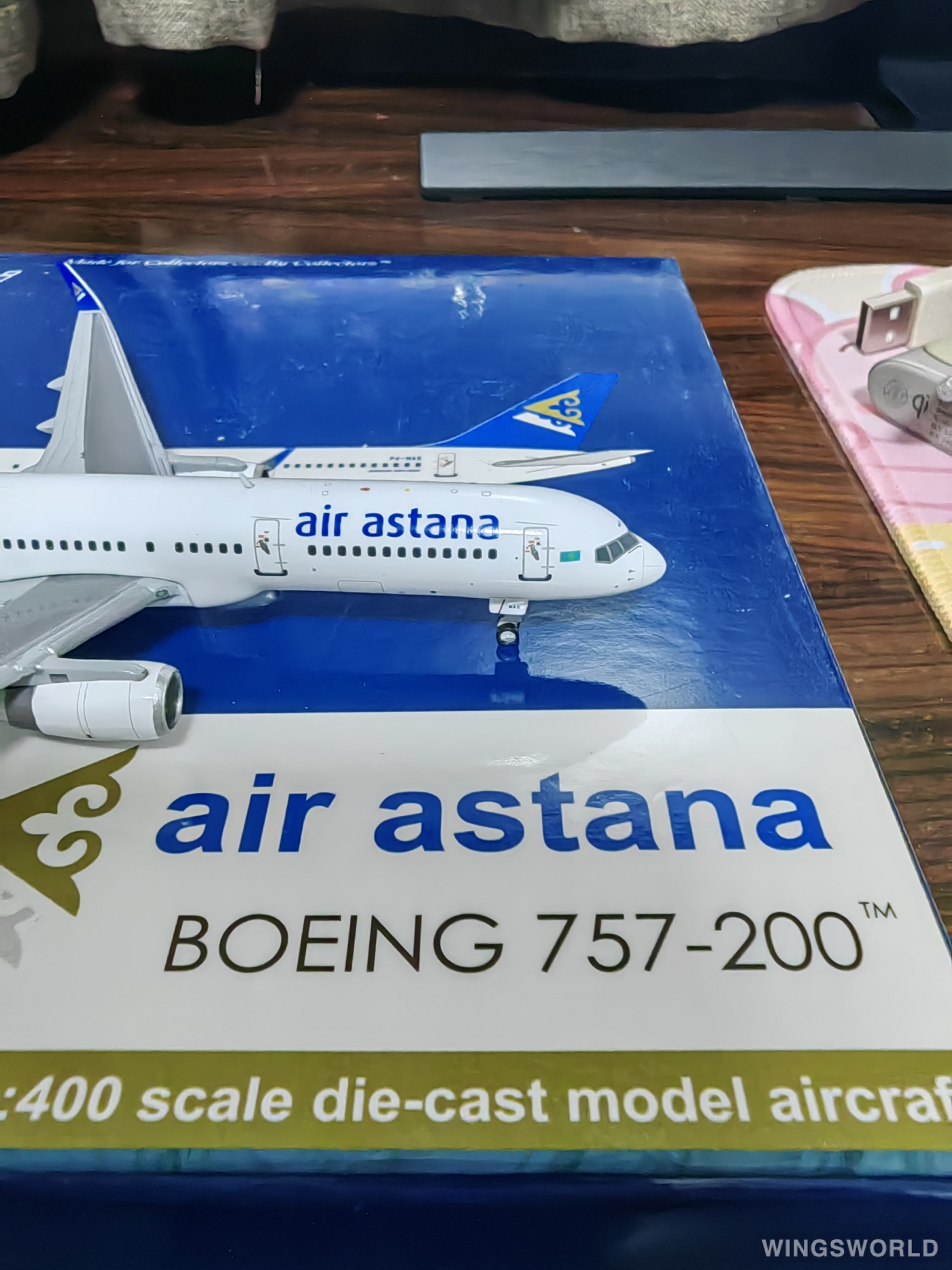 Geminijets 1:400 GJKZR1684 Air Astana 阿斯塔纳航空 Boeing 757-200 P4-MAS