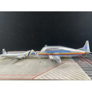 British Airtours Aviation Traders ATL-98 G-ASDC  XX4407P JC Wings 1:400