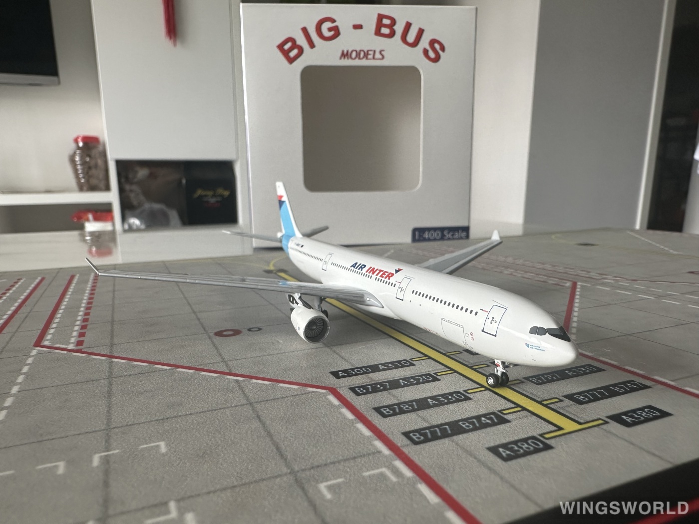 AeroClassics 1:400 AC4FGMDC Air Inter 因特航空 Airbus A330-300 F-GMDC