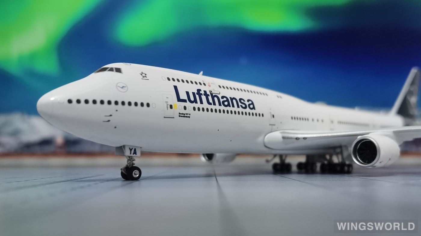 Phoenix 1:400 Boeing 747-8i Lufthansa 汉莎航空PH04495 D-ABYA 的 