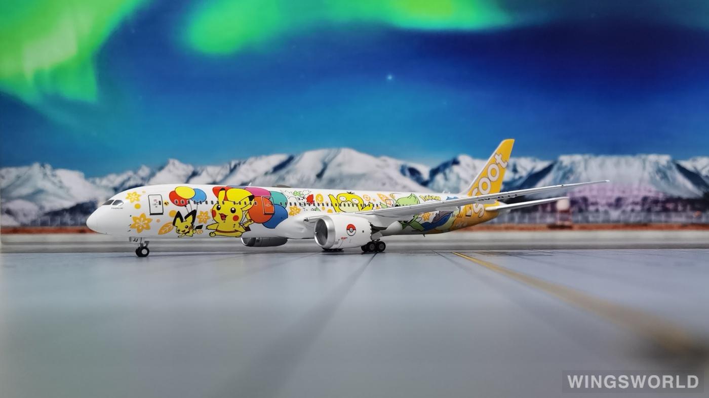 NGmodels 1:400 NG55095 Scoot 酷航 Boeing 787-9 9V-OJJ