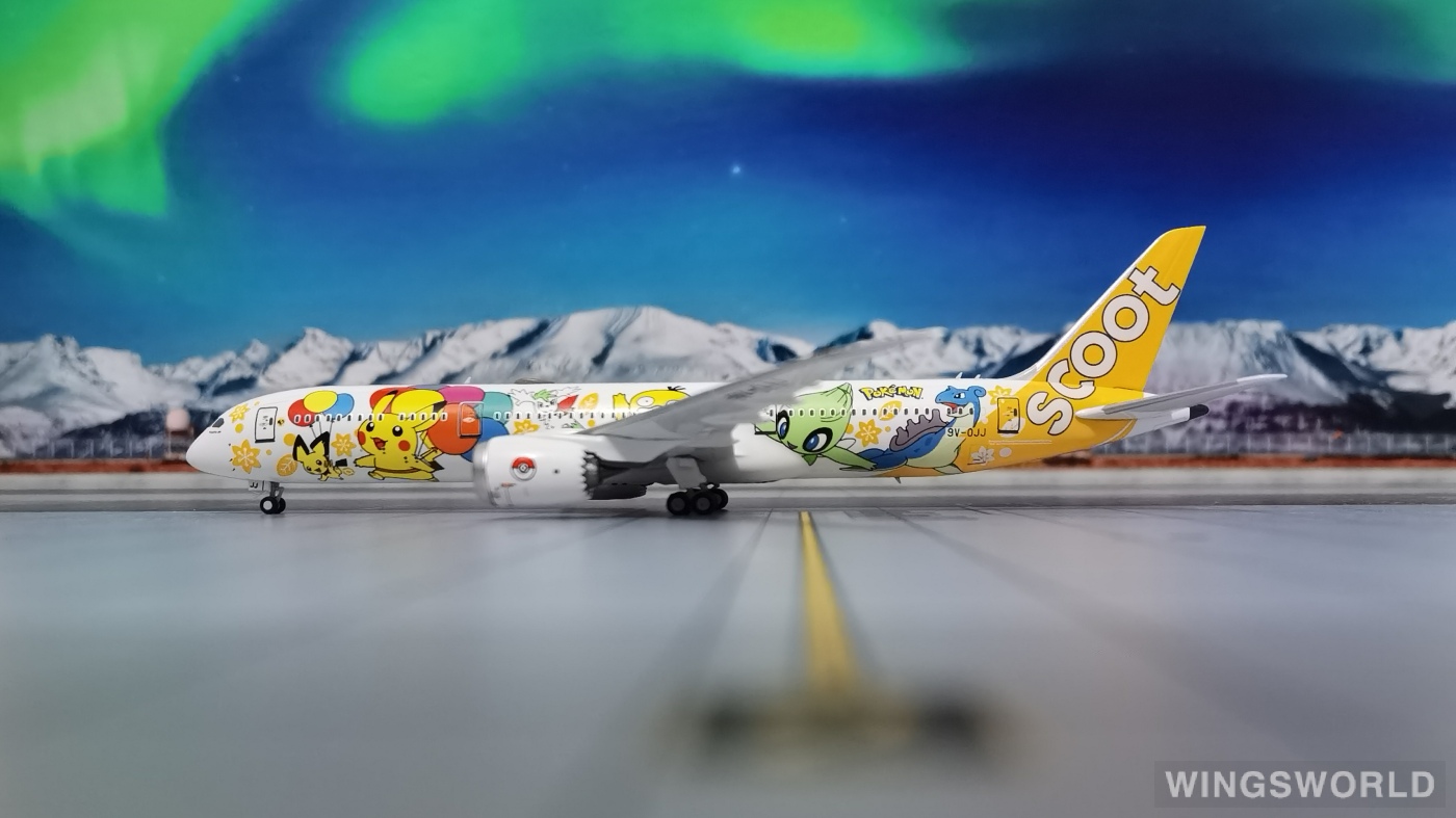 NGmodels 1:400 NG55095 Scoot 酷航 Boeing 787-9 9V-OJJ