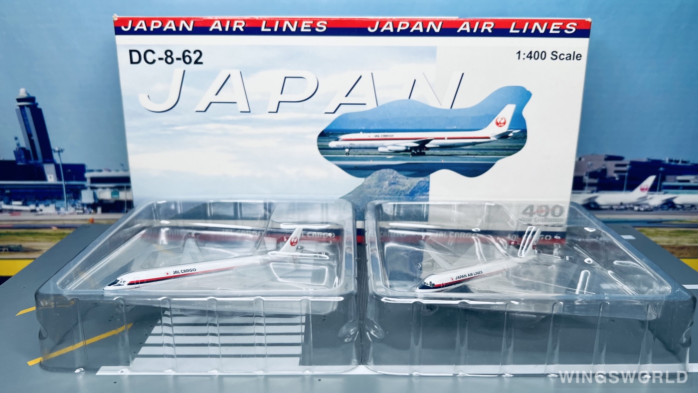 Big Bird 1:400 Douglas DC-8 Japan Airlines 日本航空BB4-2004-12A 